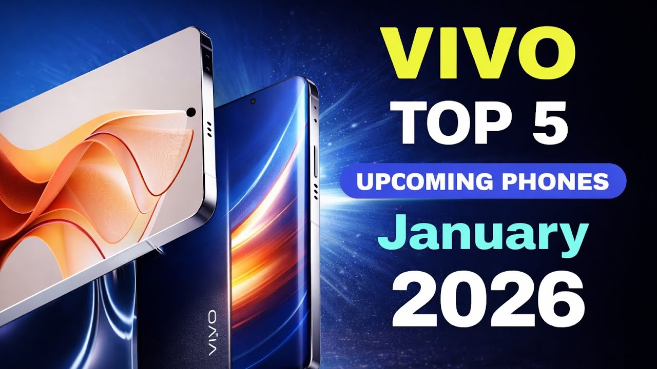 Vivo Top 5 Upcoming Phones January 2026 | Best Camera Phones & Upcoming ...