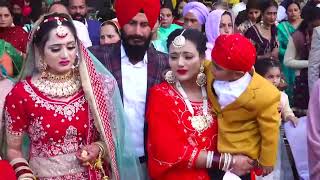 Doli  of Harmandeep Kaur Weds Lovepreet Singh Doli Best Punjabi Wedding ਆਨੰਦ ਕਾਰਜ