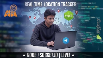 Real-Time Location Tracker |(Open Source Project)| Node.js, Leaflet, WebSocket, WebRTC | GPS Tracker