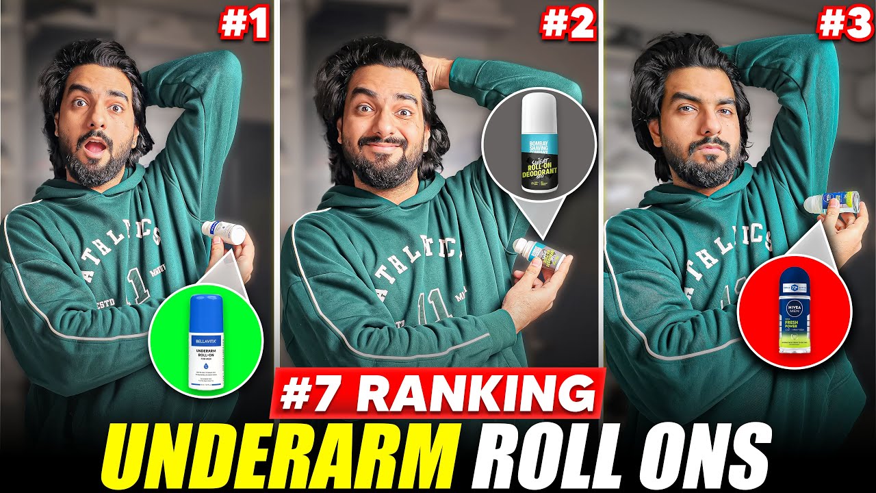 7 Best Underarm Roll-Ons for Men 🔥 Ranked from Worst to Best (Honest Review)