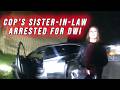 Cop's Sister-in-Law Crashes Into a Ditch at DOUBLE the Limit