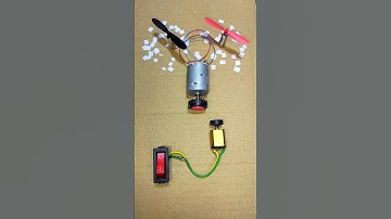 How to Generate Electricity With Mini Drone Motor #dcmotor #tech #shorts #dcmotorproject