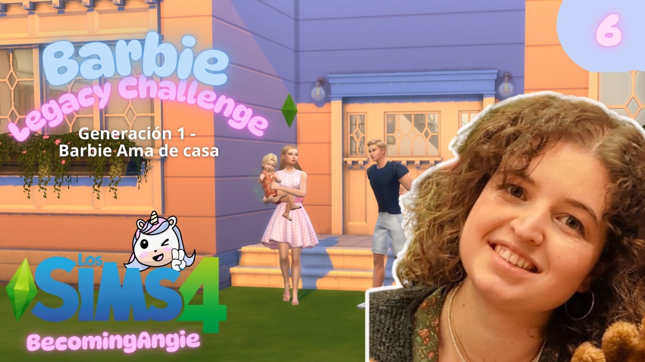 Nos vamos de CAMPAMENTO 🎀 Barbie Legacy Challenge 🎀 - Gen 1 - Cap 6 - Los Sims 4 Gameplay
