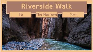 The Riverside Walk to The Narrows- Zion National Park by EFilms2484 110 views 3 days ago 5 minutes, 44 seconds