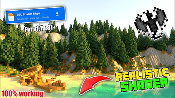 [ 1.19.83 / 1.20+ ] Ultra Realistic Shader Minecraft Pe 1.19 🤩 | Render Dragon