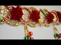 New Designer Toran// Trendy Pattern Of Bandanwar || How to make toran at home DIY