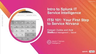 Splunk ITSI – From “Just Getting Started” to “What’s Hot in This Release
