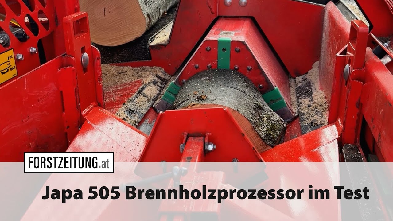 Japa 505 Brennholzprozessor im Test