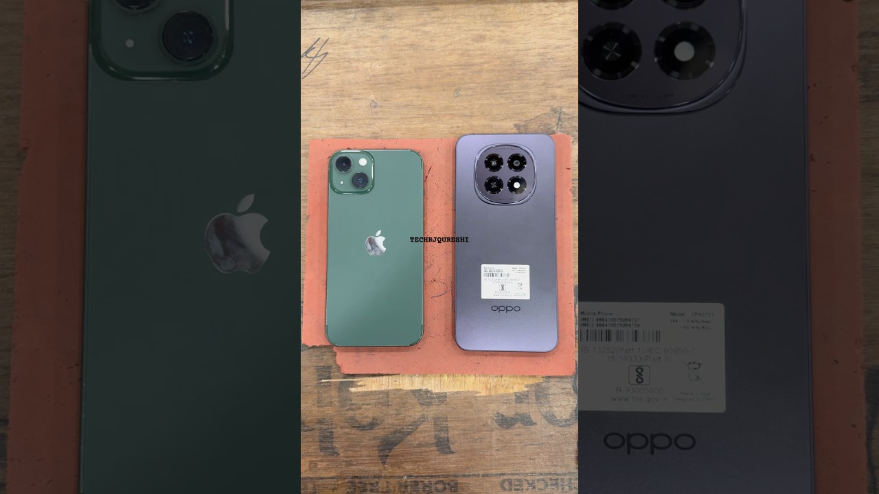 iPhone 13 vs OPPO F29❗️Camera Test❗️