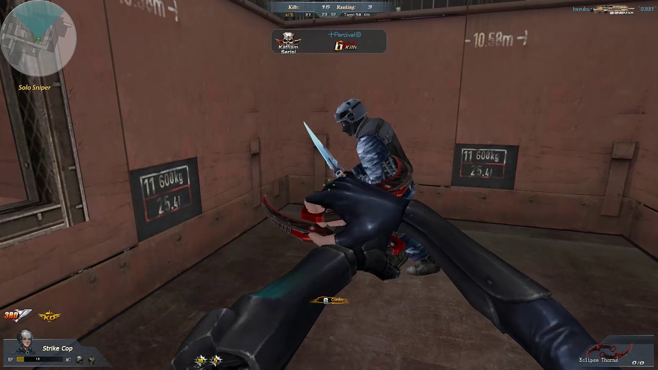 Global strike-Twin Ghost in solo sniper mode ! ! !