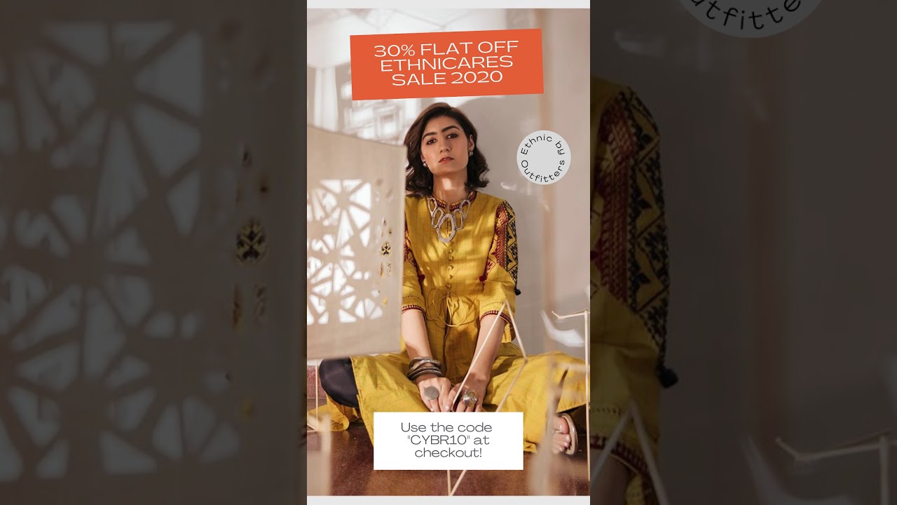 Ethnic By Outfitters - ETHNICARES Sale 2020 Flat 30% Off