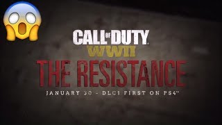 Call of Duty WW2 DLC #1 "The Resistance" Announced Today. (COD WW2 DLC #1)