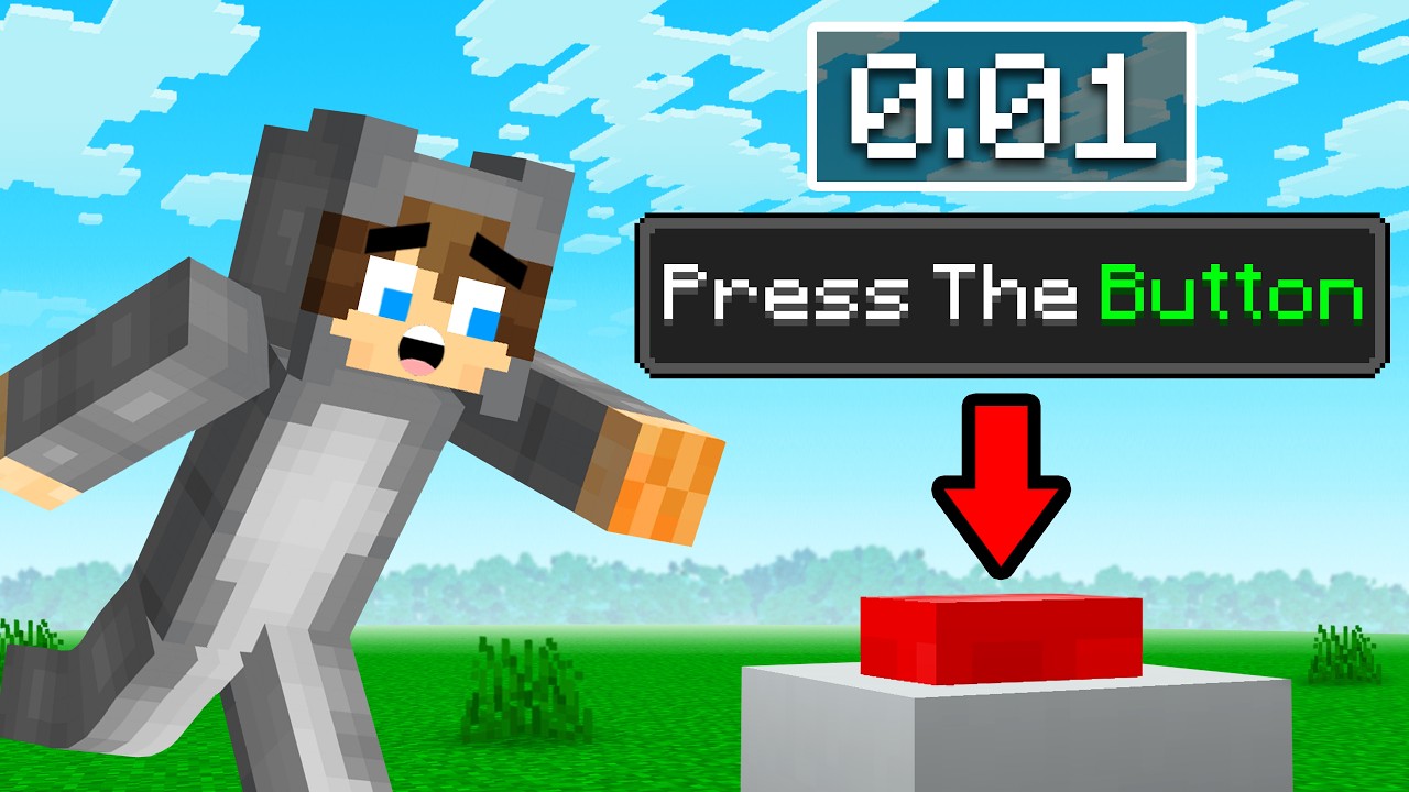 Minecraft, But Will You Press The Button?