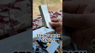 "The Genius Way to Mark 45° with Just a String! 🧵" #weldinghacks #metalwork #shorts