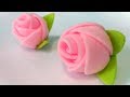 Cara Mudah Membuat Bros Mawar Dari Kain Flanel || How to make a felt rose brooch