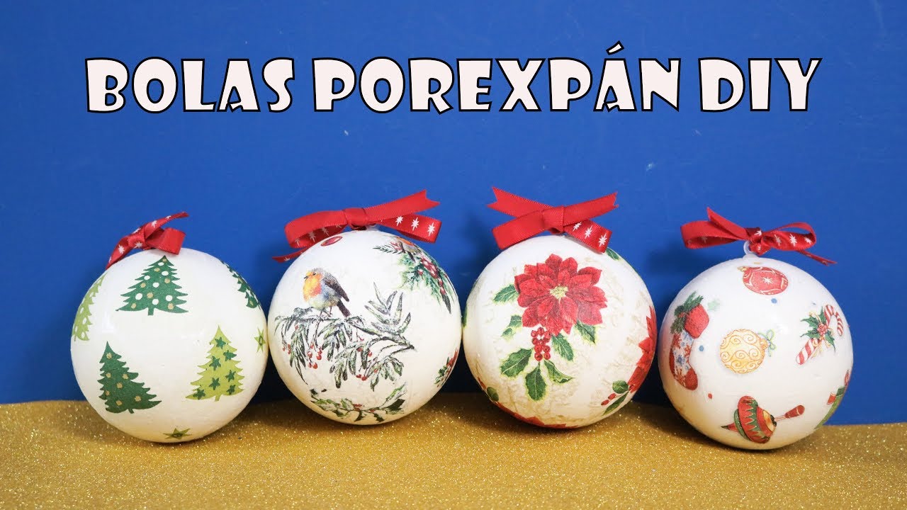 bolas de porexpan