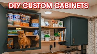 DIY | How to build custom cabinets EASY