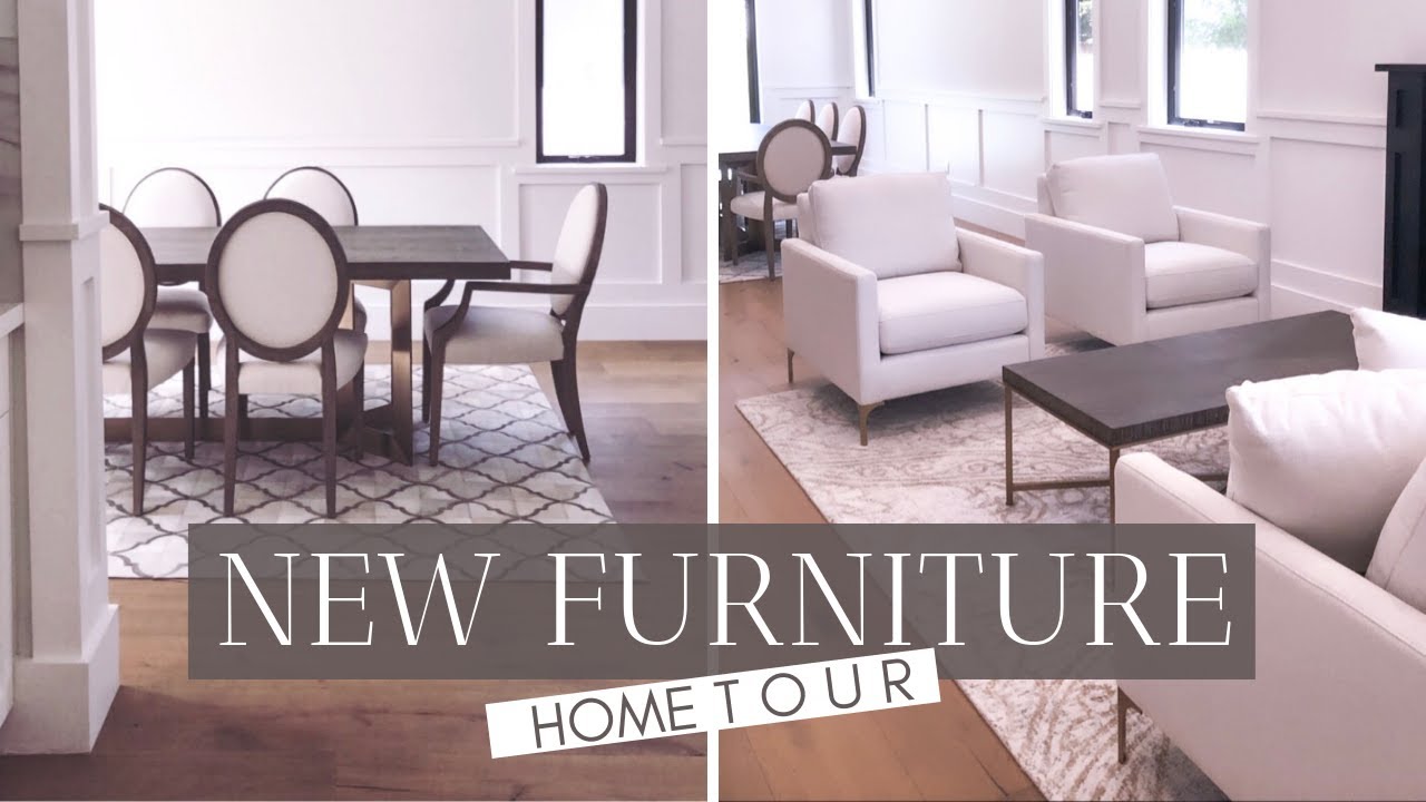 We Got Furniture!!  New Furniture / Home Tour