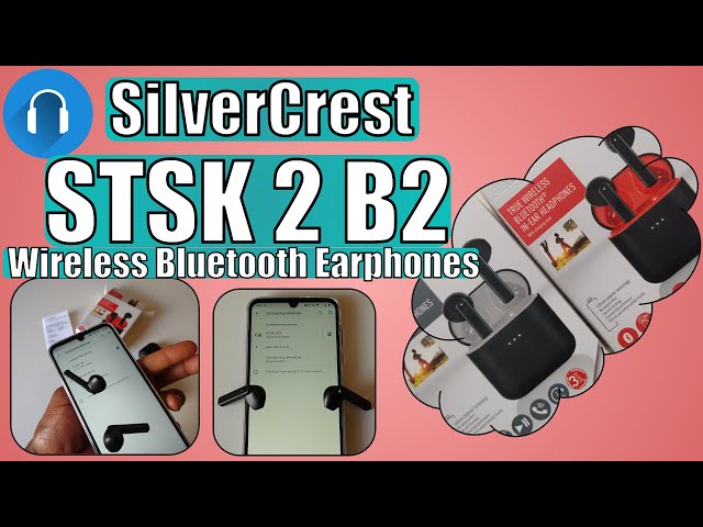 Earphones/Earbuds Everyday B2 - For Tech STSK Wireless E05 2 SilverCrest Cheap (2020) - £25 BEST YouTube