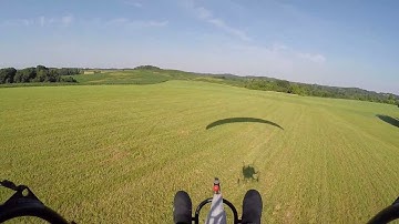 Jankie field equals a rough T&G - Ohio Paramotor Trike Adventures