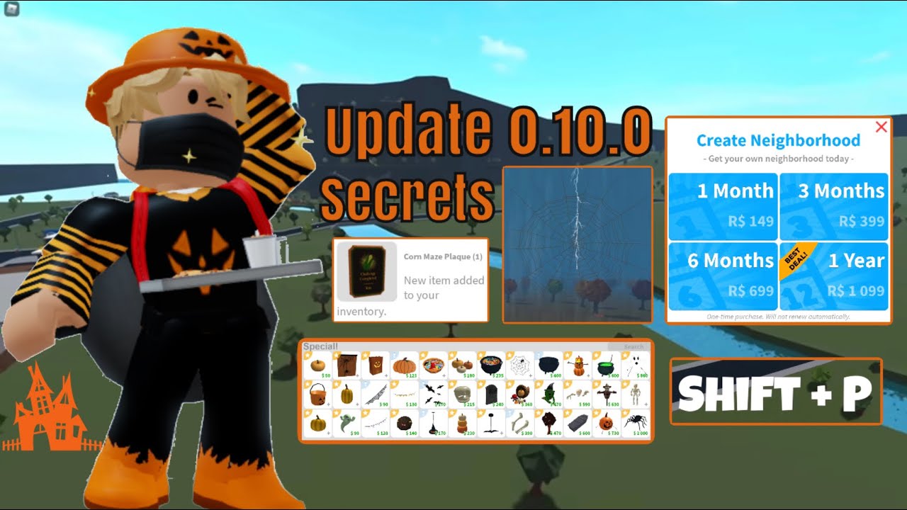 Bloxburg Halloween Update Log released for 0.11.0 in October 2022 - Try  Hard Guides