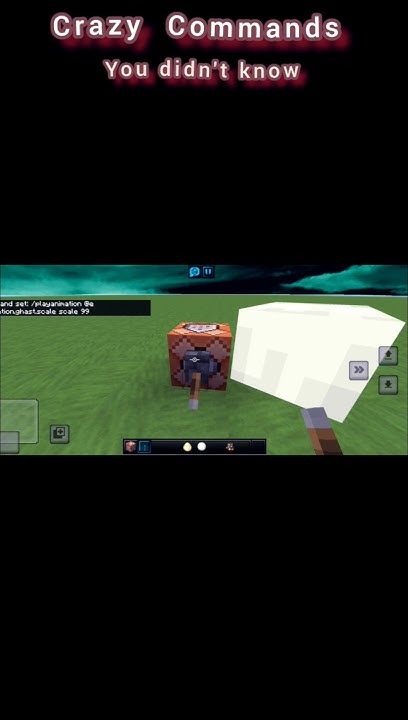 Crazy Commands you didn't know #minecraft #ytshorts - YouTube