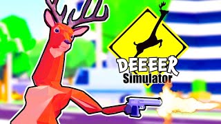 Приколы в игре DEEEER Simulator