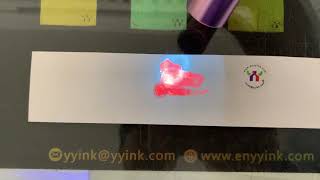 Offset printing uv invisible ink