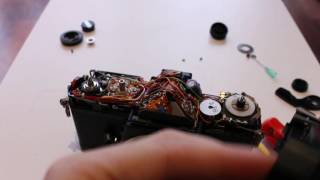 Yashica FRI | FR1 stuck shutter | top removal, opening, disassembly