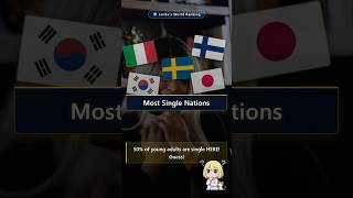 Most Single Nations undefined