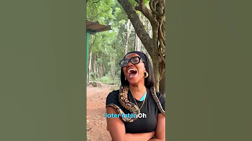The Snake On Shoulder Experience At Shai Hills Watch The Full Vlog On My Channel 