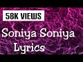 Soniya soniya song with lyrics    ratchagan movie