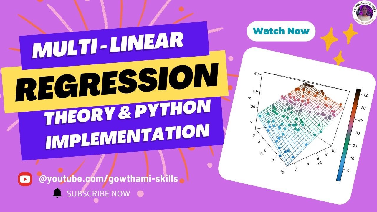 Lecture-35: Multi-Linear Regression in ML - YouTube