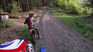 Enduro ride #4 hillclimb and downhill (Music video)