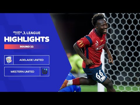 Adelaide United Western United Goals And Highlights