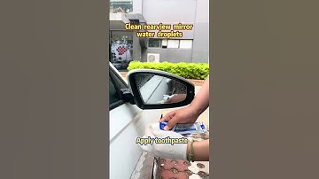 Tips for a cleaner rearview mirror #manual #automobiles #skill #tips #learncar