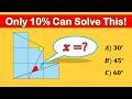 Can You Find Angle X? (The 6-Square Geometry Puzzle)