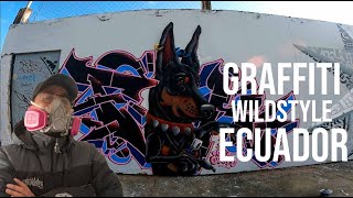 GRAFFITI WILD STYLE DOBERMAN Character | mi mejor pieza INTERNACIONAL | Casi me les voy, me ENF3RM0