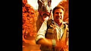 Don't MOCK the T-Rex 🥶 #dinosaur #trex #jurassicworld #fyp #shorts #landofthelost #willferrel
