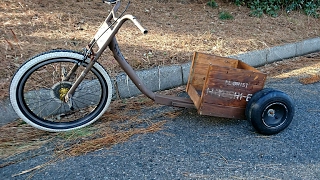 Rat rod drifttrike - YouTube