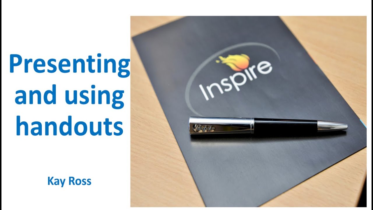 Presenting and using handouts