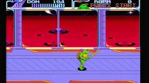 Turtles in Time - Walkthrourgh - Scene 9 - Starbase Where no Turtle has gone before