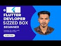 Flutter Sizzed Box | Bangla Tutorial | Beginner Part | flutter tutorial | Gobinda Das