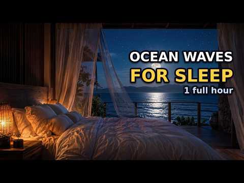 Full Moon Over Calm Waters | Peaceful Ocean Ambience