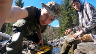 Questa è la VERA pesca alla trota in montagna | Cottura selvaggia