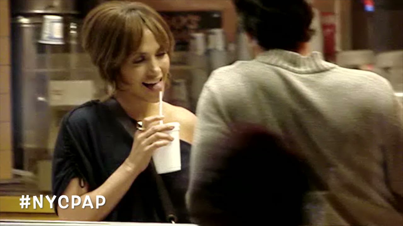 Jennifer Lopez films a  scene at grays papaya for The Back-up Plan In New York.    -archive video