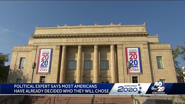 Arkansas political expert explains how Wednesday's VP debate could affect the election