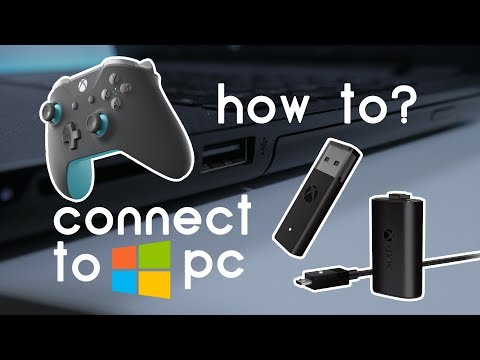 Connect XBOX controller to PC with Windows 10 Wireless Adapter