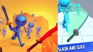 Sword Play!  Ninja Slice Runner || Gameplay || Android game 🎮 screenshot 5