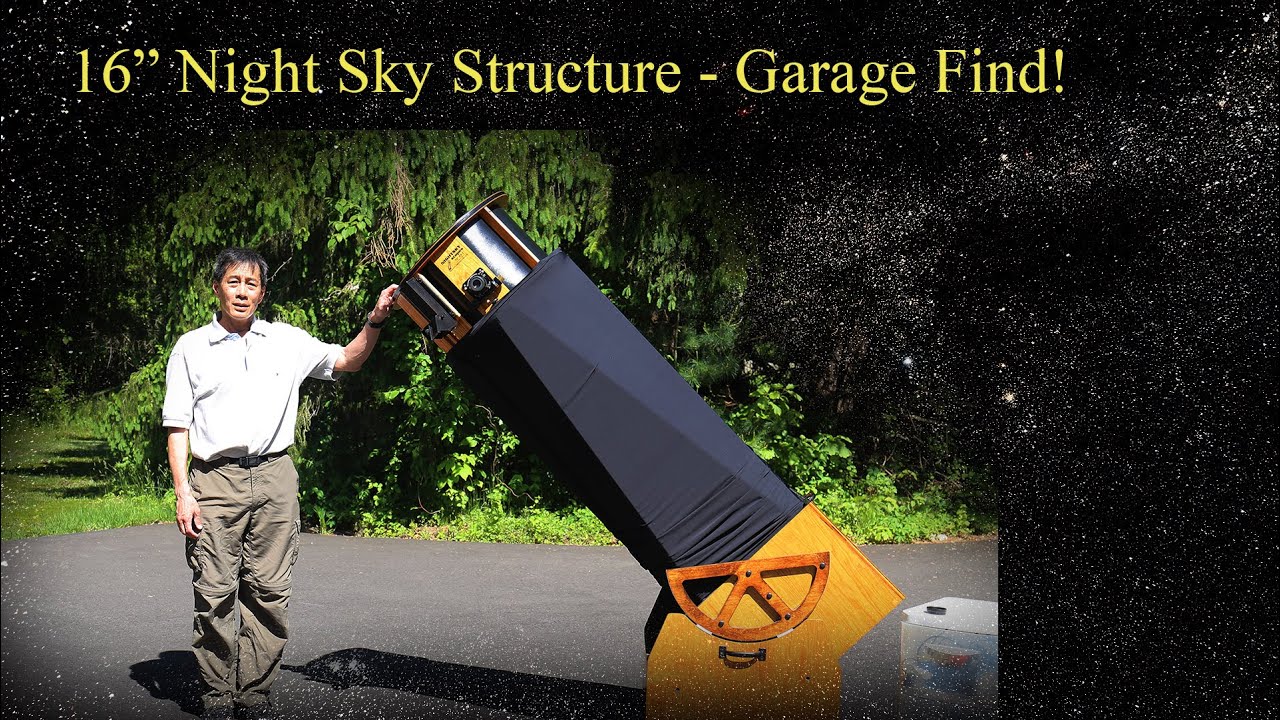 Находка в гараже! 16-дюймовая конструкция Night Sky Dob, примерно 2004 года выпуска — принесите с...